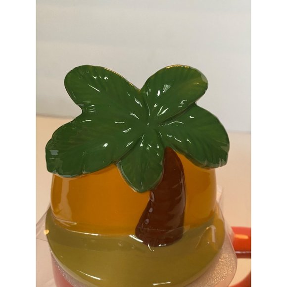 Rae Dunn Sunny Days Ahead Figural Coffee Mug Topper Summer Palm Tree - Picture 6 of 10